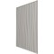 Ekena Millwork 19 5/8in. W x 19 5/8in. H Shoreline EnduraWall Decorative 3D Wall Panel Covers 2.67 Sq. Ft. WP20X20SOBCR - alternate 6